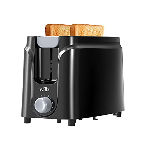 Willz Extra Wide Slot Toaster with Shade Selector, Auto Shut-off and Cancel...