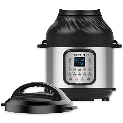 Instant Pot Duo Crisp XL 8Qt 11-in-1 Air Fryer & Electric Pressure Cooker...