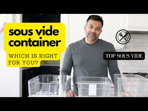 Sous Vide Container: Which Is Right For You?
