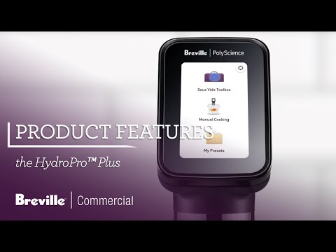 The HydroPro™ | How to use the Sous Vide Toolbox™ | Breville Commercial