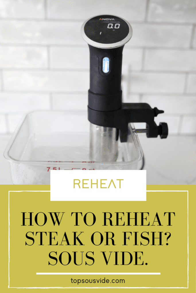 how to reheat steak fish