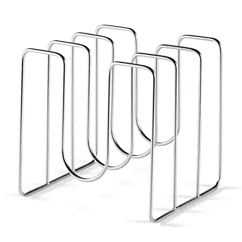 SousVide Supreme Universal Sous Vide Rack | Stainless Steel Divider for Sous Vide Machines | Keeps Food Storage Bags Separate in Water Oven | 3 Different Positions for Various Sizes Sous Vide Bags