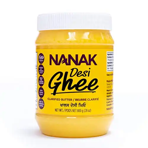 Nanak Desi Ghee Clarified Butter - Premium Quality, Keto Friendly, Certified Paleo, Lactose-Free