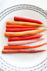 carrots on plate