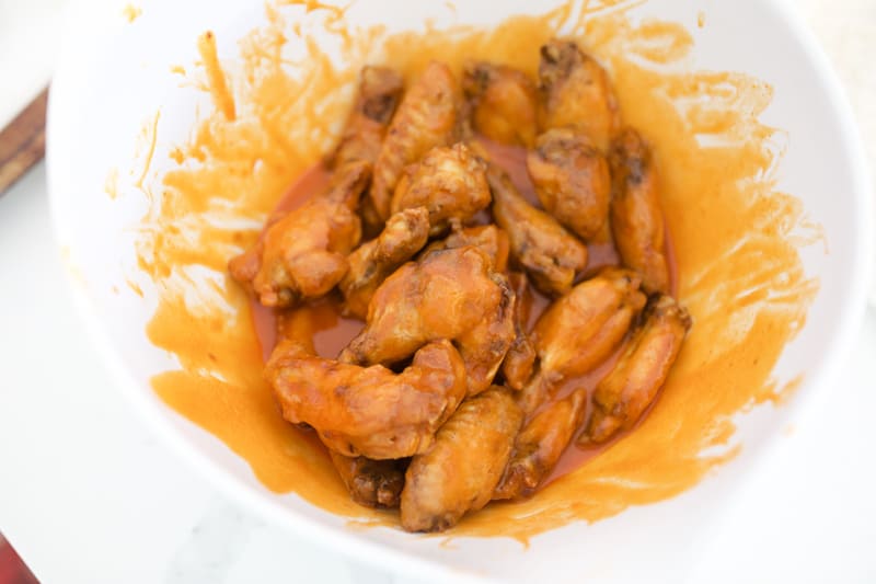 chicken wings in sauce