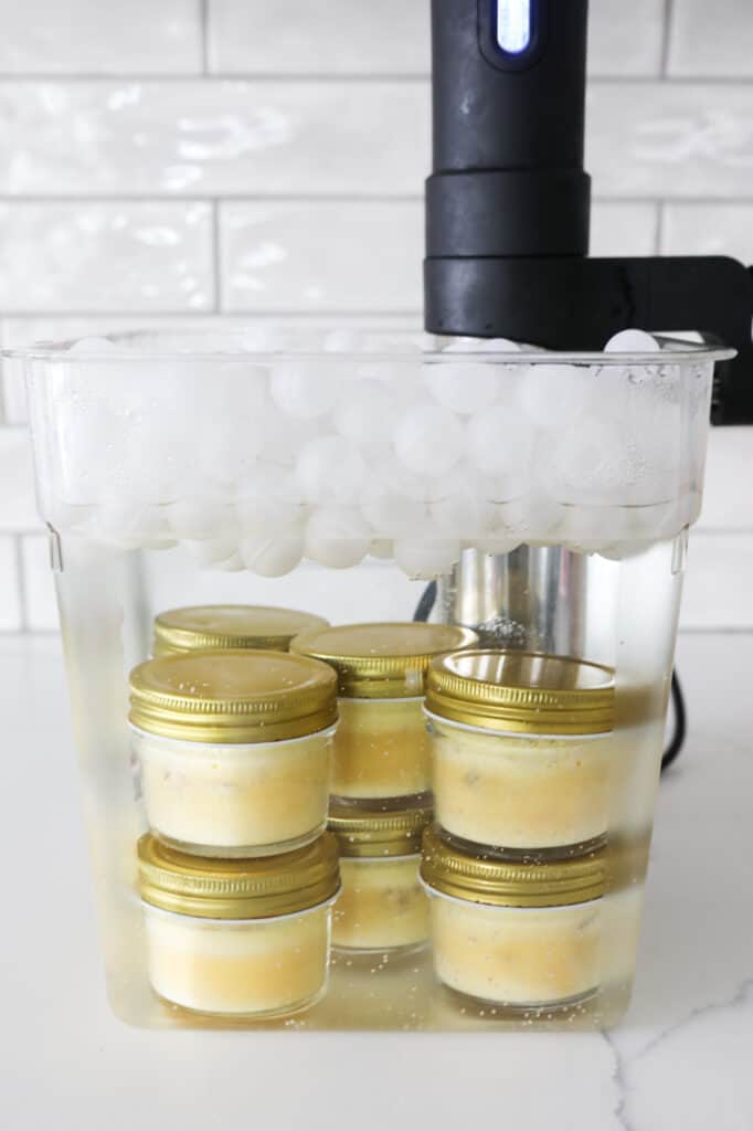 canning jars for sous vide egg bites